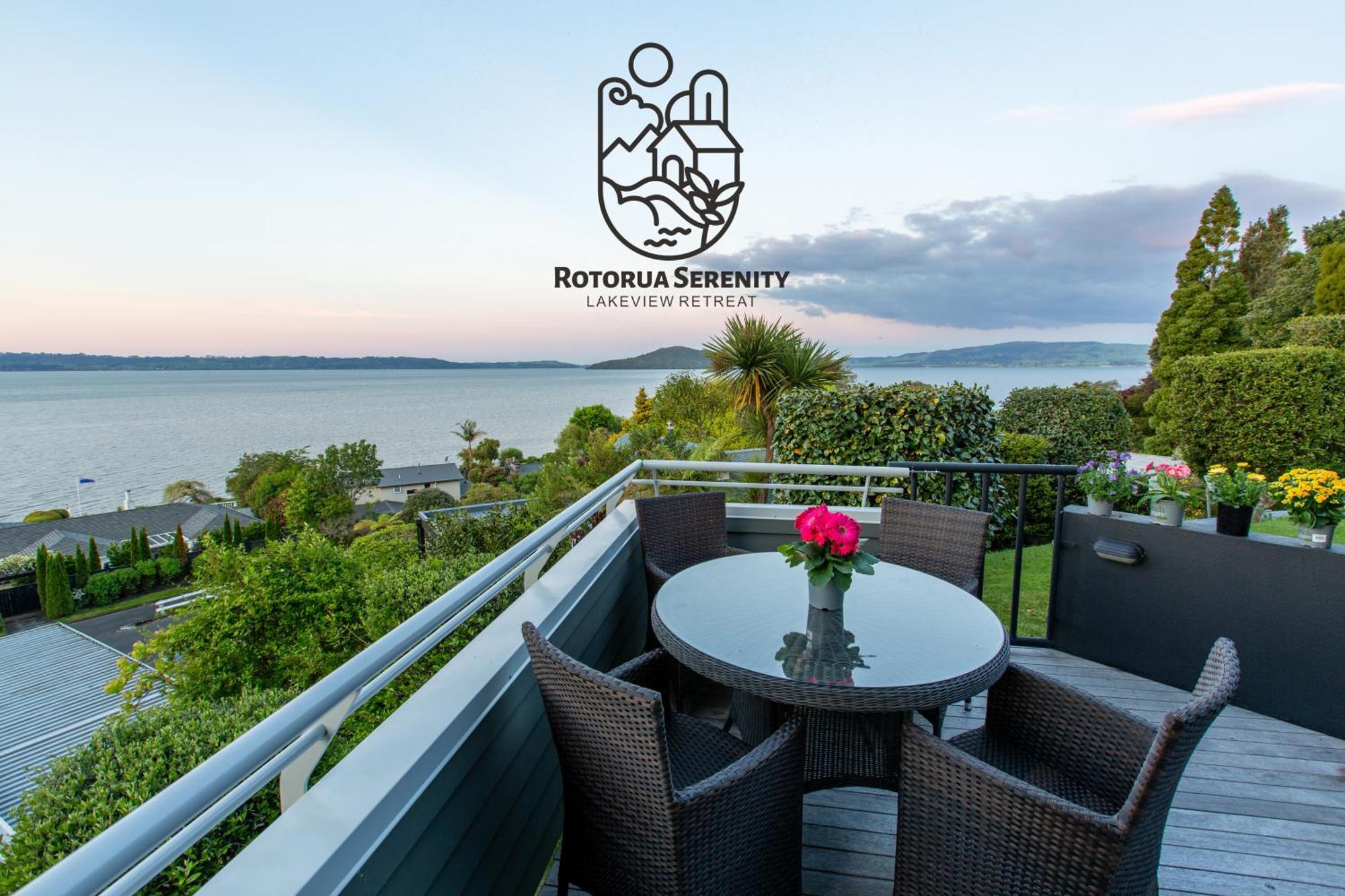Rotorua Serenity Lakeview Retreat מראה חיצוני תמונה